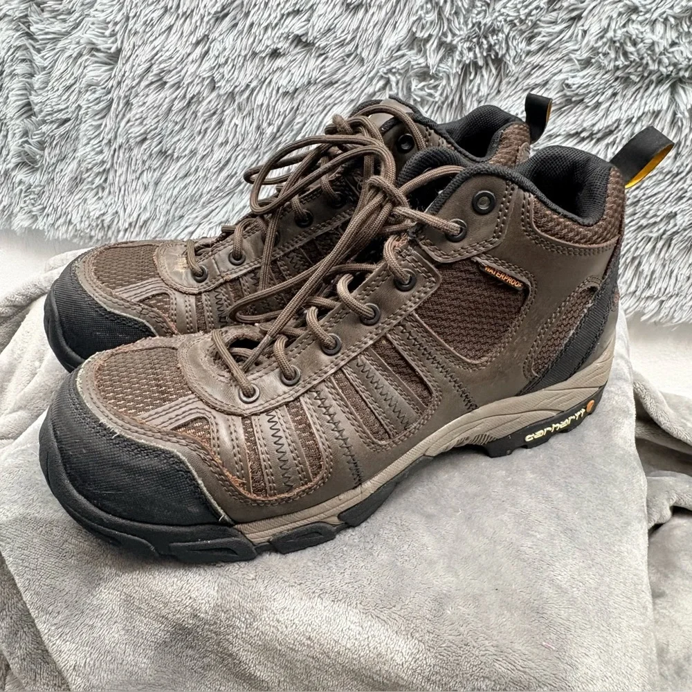 Carhartt Boots Mens 10.5 Lightweight Hiker Composite Toe 4370 Work